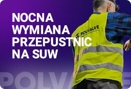 Nocna wymiana przepustnic w gminie Pionki