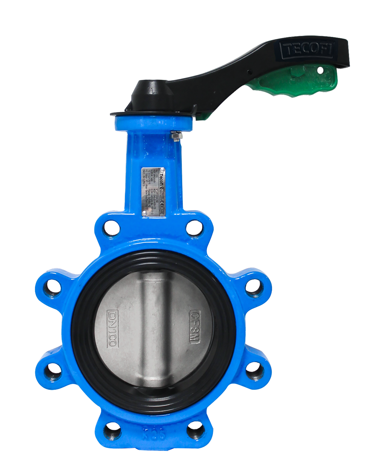 Przepustnica z uszami (Lug) Tecofi VPG Genius 4658 – PN25 / Heat EPDM