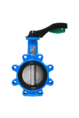 Przepustnica z uszami (Lug) Tecofi VPG Genius 4638 – Żeliwo sferoidalne / ASA150 / Heat EPDM